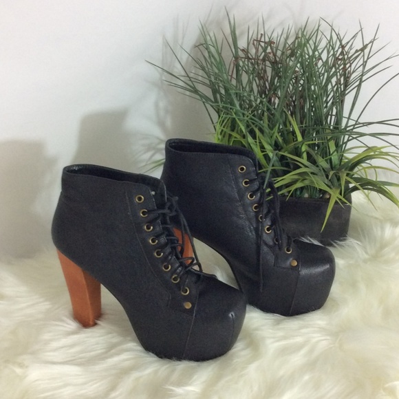 Jeffrey Campbell Shoes - Jeffrey Campbell Leather Havana Lita Heels
